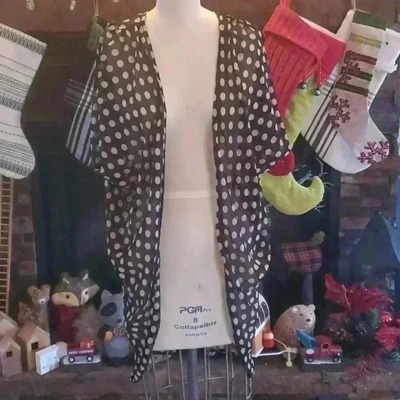 Sheer polka dot topper - Picture 1 of 2